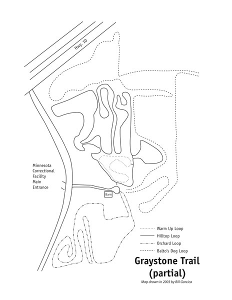 Graystone Trail Map