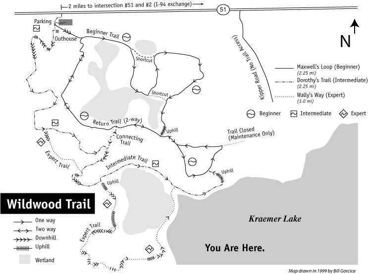 Wildwood Trail Map